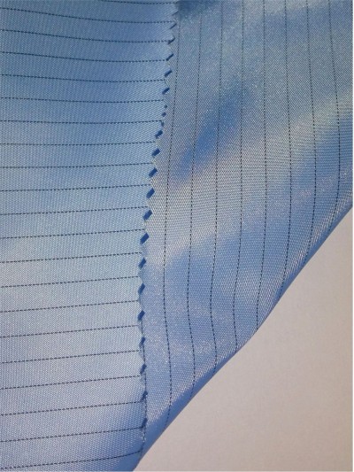 XX-FSSY/YULG  Anit-static polyester fabric  100D*100D  120GSM 側面照